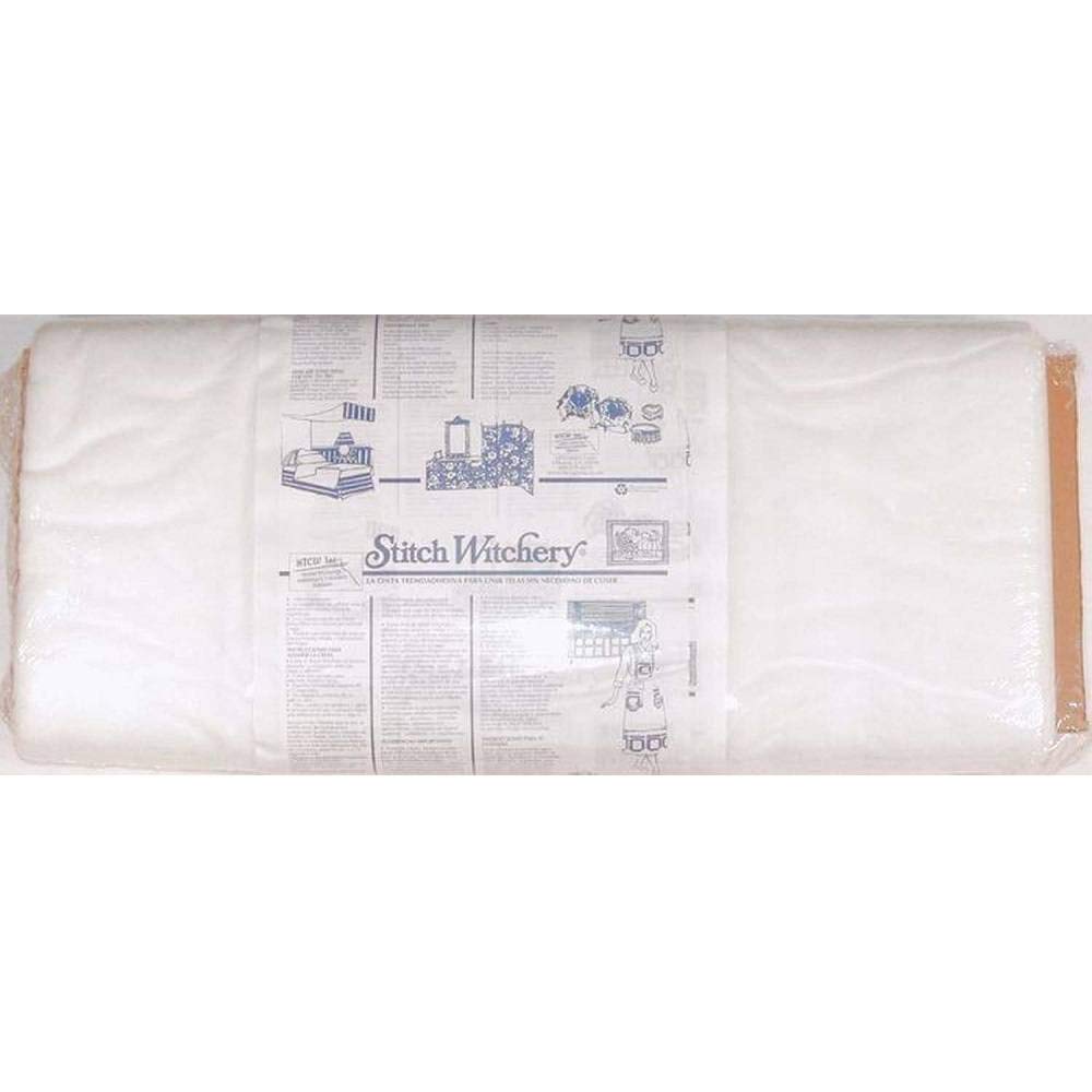 Stitch Witchery Fusible Web - 20-Inch x 40-Yard Clear Hem Tape for Fabric Bonding | Perfect for DIY Sewing, Quilting & Clothing Repairs