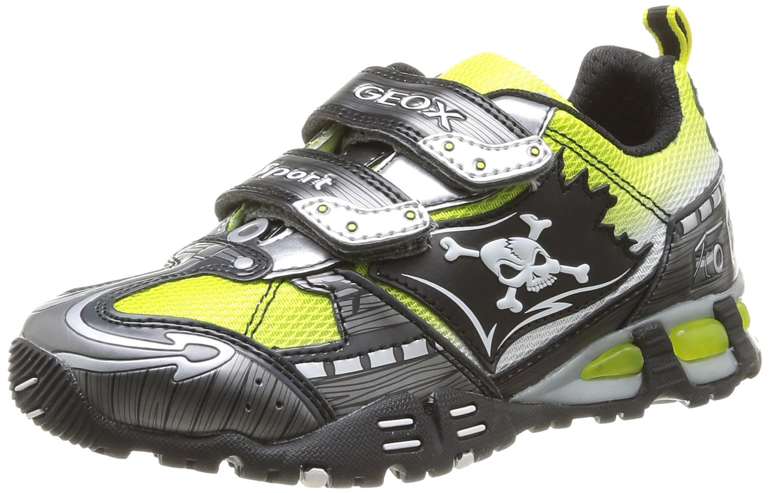 Geox Junior Light Eclipse 20 Sneakers for Kids - Breathable & Comfortable Toddler/Little Kid/Big Kid Shoes - Perfect for School, Play & Everyday Wear