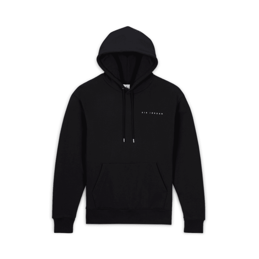 Jordan x Union MJ Fleece Hoodie Black Coconut Milk - Men's Streetwear Pullover for Casual Wear & Urban Fashion
