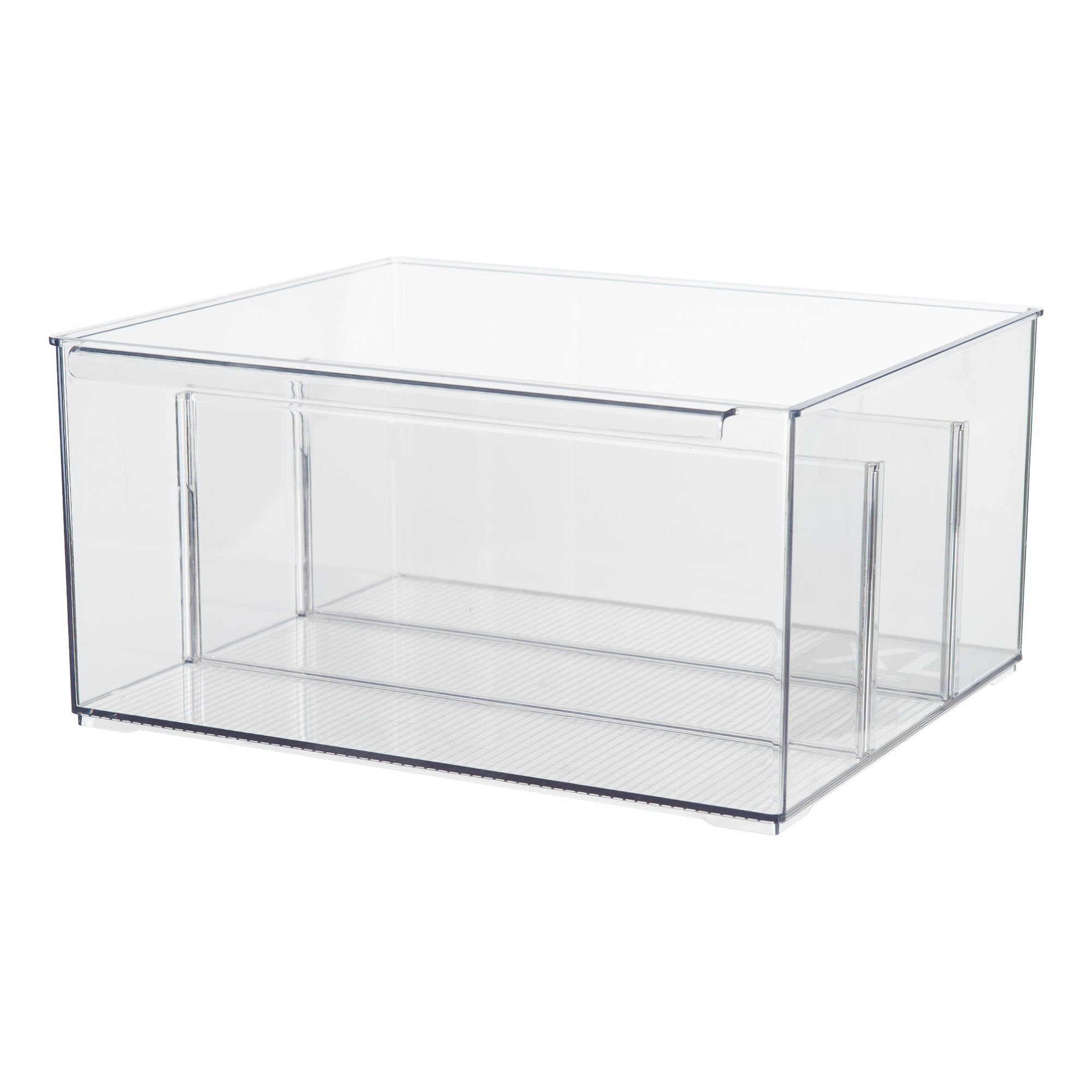 Stackable Pantry Storage Containers 6-Pack - Airtight Food Storage Bins for Kitchen Organization - Perfect for Dry Goods, Cereal, Pasta & Snacks