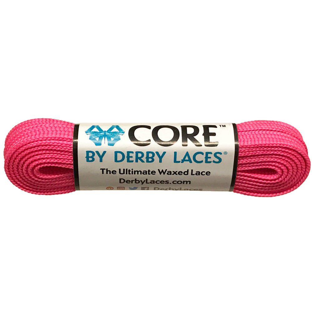 Derby Laces Core 6mm Shoe Laces - Premium Flat Waxed Shoelaces for Dress Shoes, Boots & Oxfords - Perfect for Formal Wear, Business Attire & Office Outfits