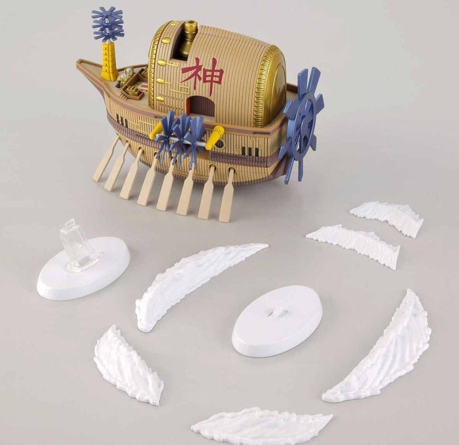 Bandai One Piece Grand Ship Collection #14 Ark Maxim Model Kit - Anime Ship Building Kit for Collectors & Hobbyists - Perfect for Display & Role Play