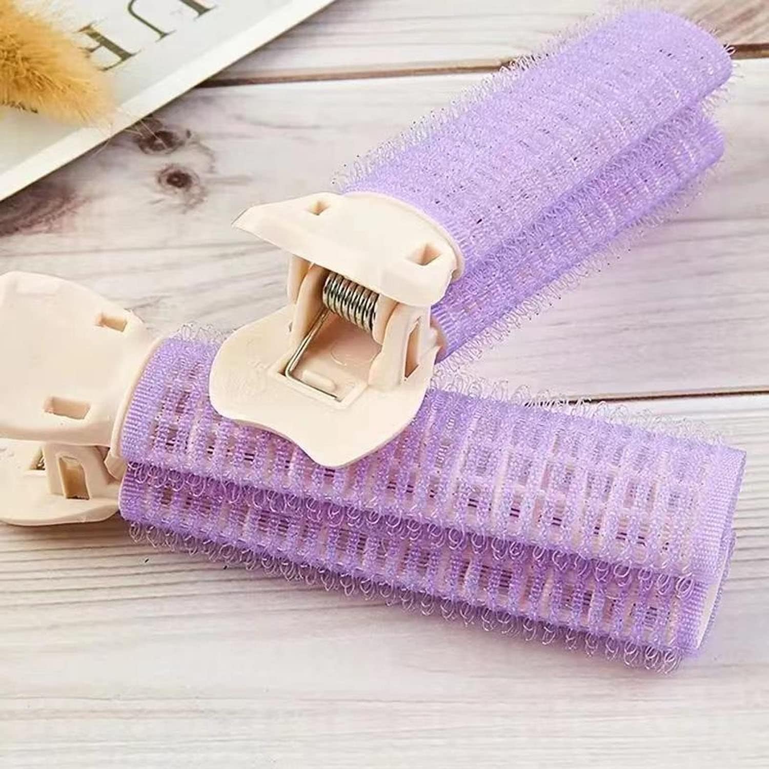 NYAMAH SALES Hair Root Clip - Fluffy Hair Curler Clips for Volume & Styling (2-Pack, Multi Color) - Plastic Self-Grip Root Volumizing Tool for Curly, Wavy & Straight Hair - Perfect for Salon, Home Use & Travel Styling