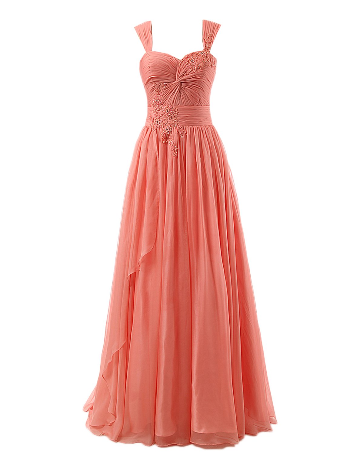 Sarahbridal Women's Elegant Tulle Applique Prom Dress 2022 - Long Formal Evening Gown with Floral Embroidery for Homecoming, Ball, Wedding Guest & Special Occasions
