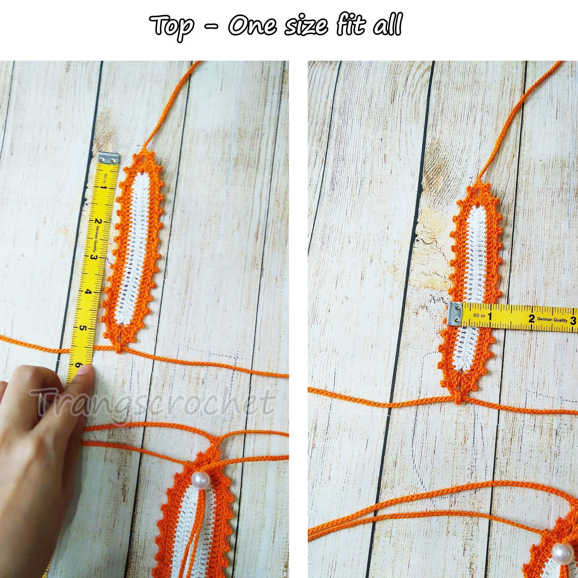 Sexy Crochet Extreme Mini Micro Bikini G-String for Women - Handmade Beachwear, Swimwear & Lingerie - Perfect for Pool Parties, Beach Vacations and Sensual Occasions