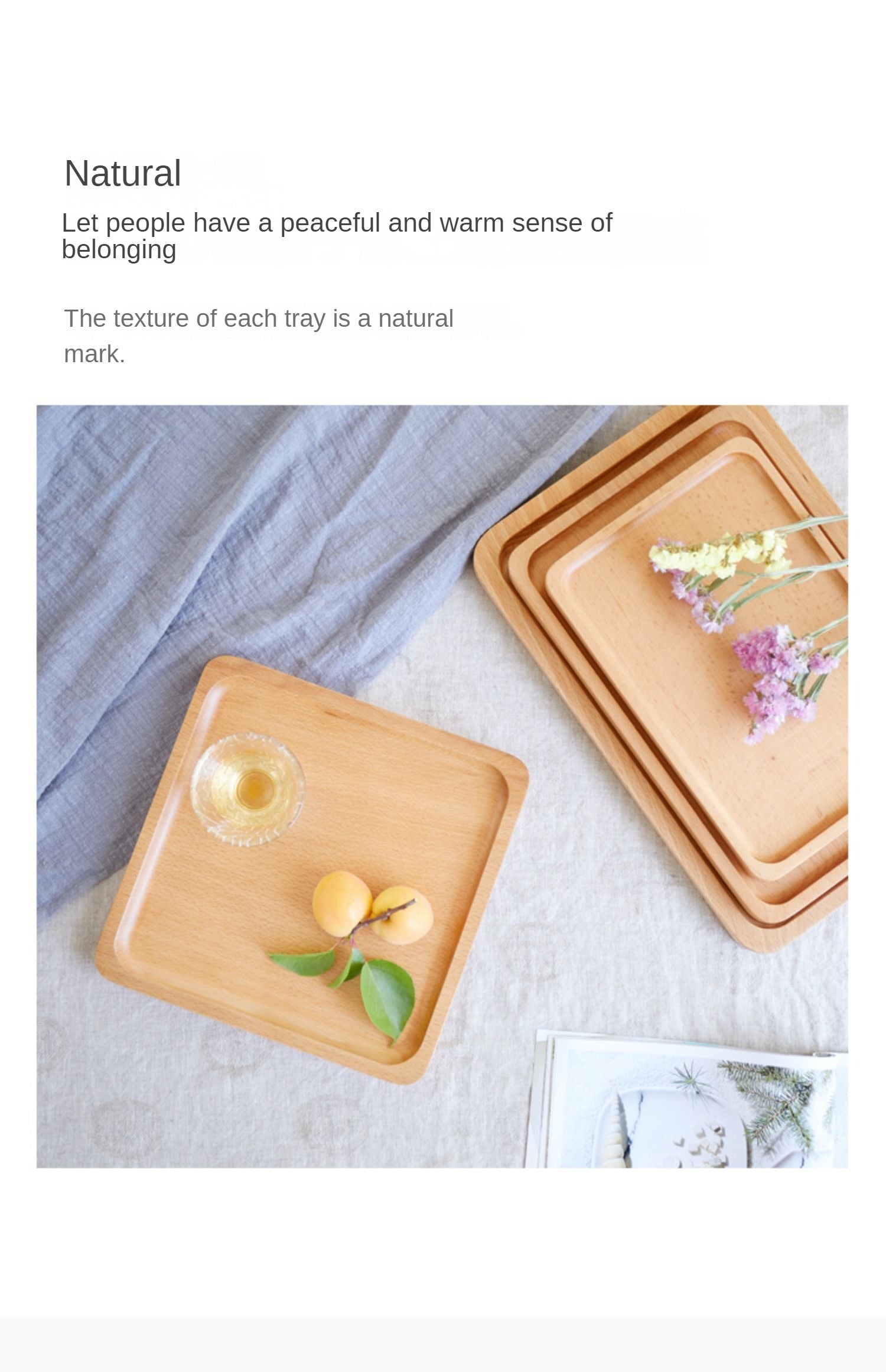 Premium Black Walnut & Beech Solid Wood Fruit Plate Tray with Natural Wax Oil Finish - Perfect for Serving Fruits, Cheese, and Appetizers at Parties and Gatherings