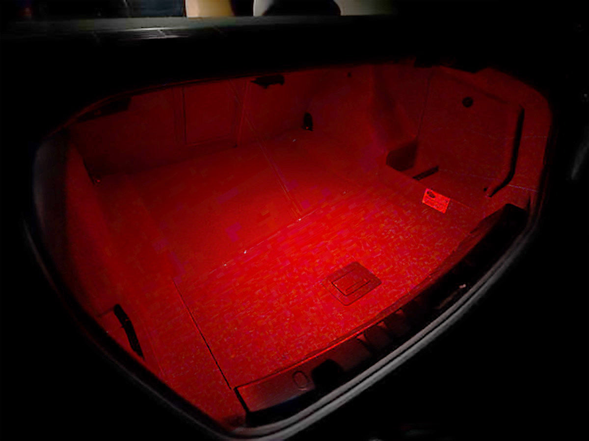 18 SMD Super Bright Red LED Trunk Cargo Light for Honda Acura - Waterproof Interior Car Lighting for Night Visibility & Safety