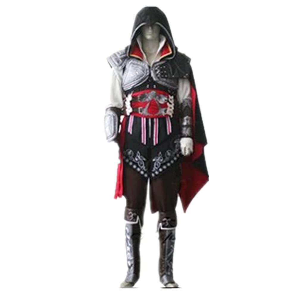 Ezio Cosplay Costume Full Set - Assassin's Creed Outfit for Halloween, Christmas & New Year Parties | Renaissance Faire & Gaming Convention Costume