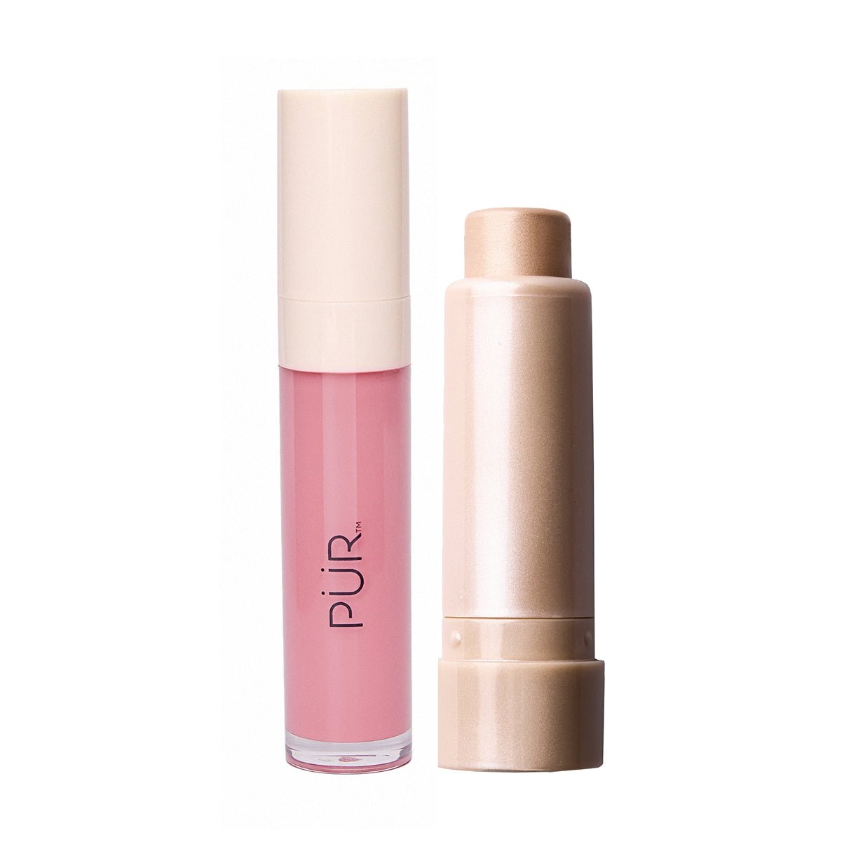 Glossy Lip Tint & Silky Tint Duo - Long Lasting Hydrating Lip Stain Set for Daily Wear, Date Night & Special Occasions