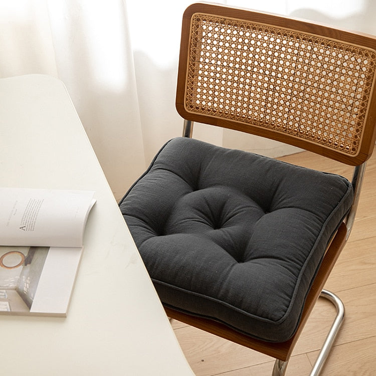Cloud Seat Square Pillow - Soft & Supportive Cushion for Sofa, Bed, Floor - Perfect for Reading, Relaxing & Home Decor