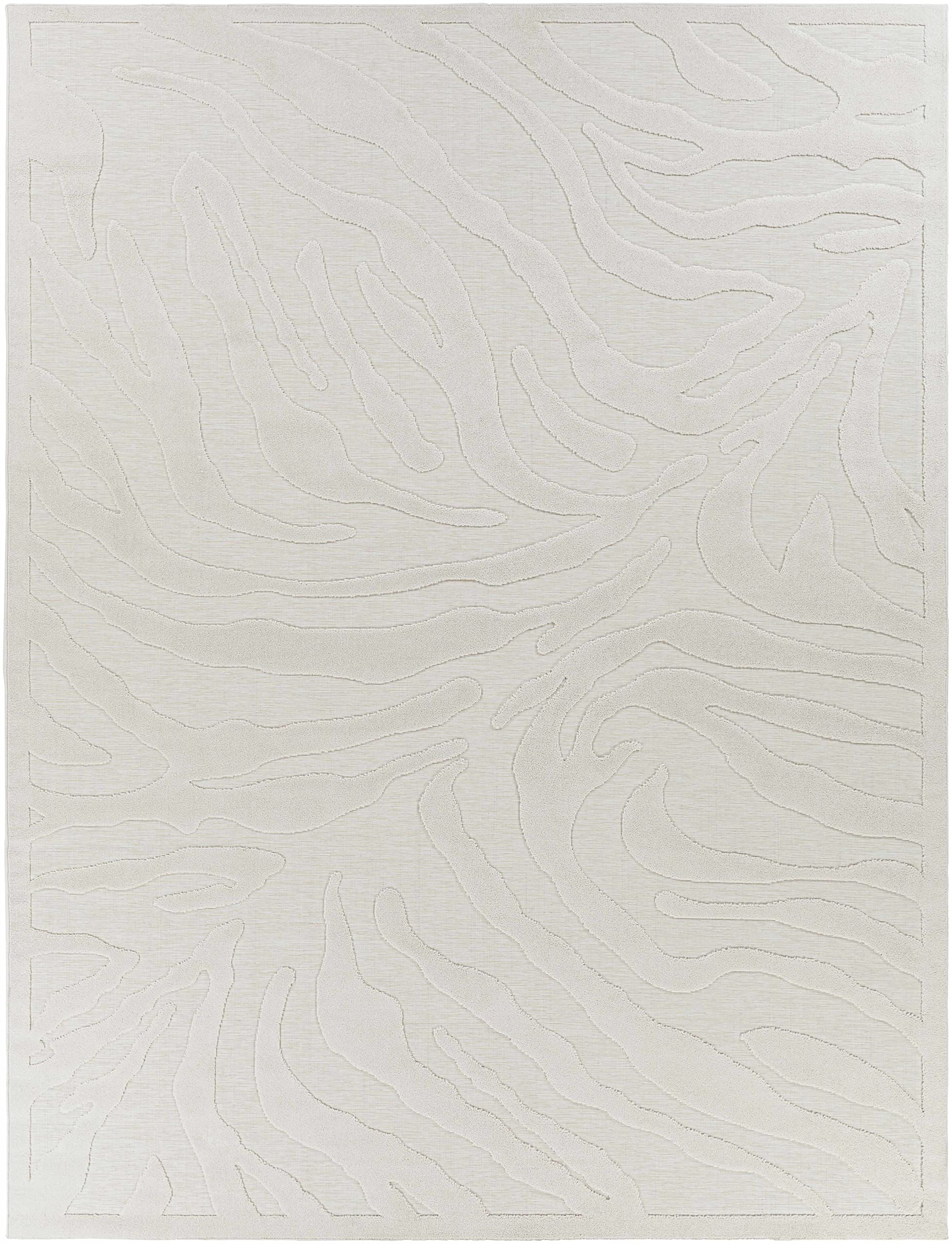 Modern Beige Hauteloom Benzonia Area Rug 6'7