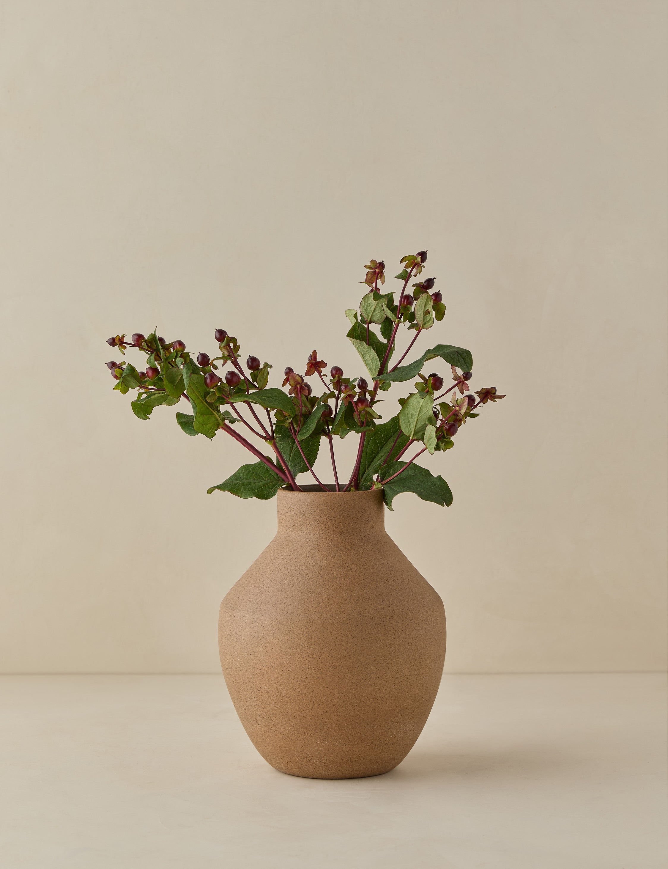 Egeo Vase by Al Centro Ceramica - Handcrafted Ceramic Home Decor for Living Room, Dining Table & Wedding Centerpieces