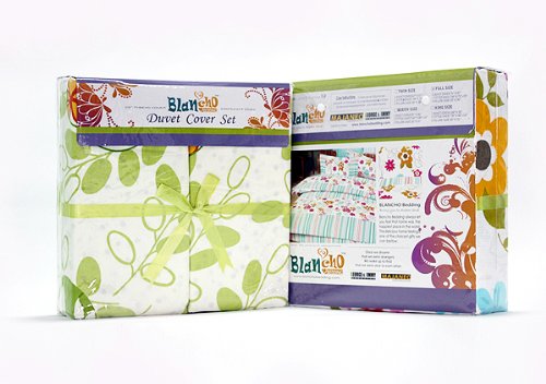 Blancho 100% Cotton Duvet Cover Set - Full Size for Cozy Bedroom