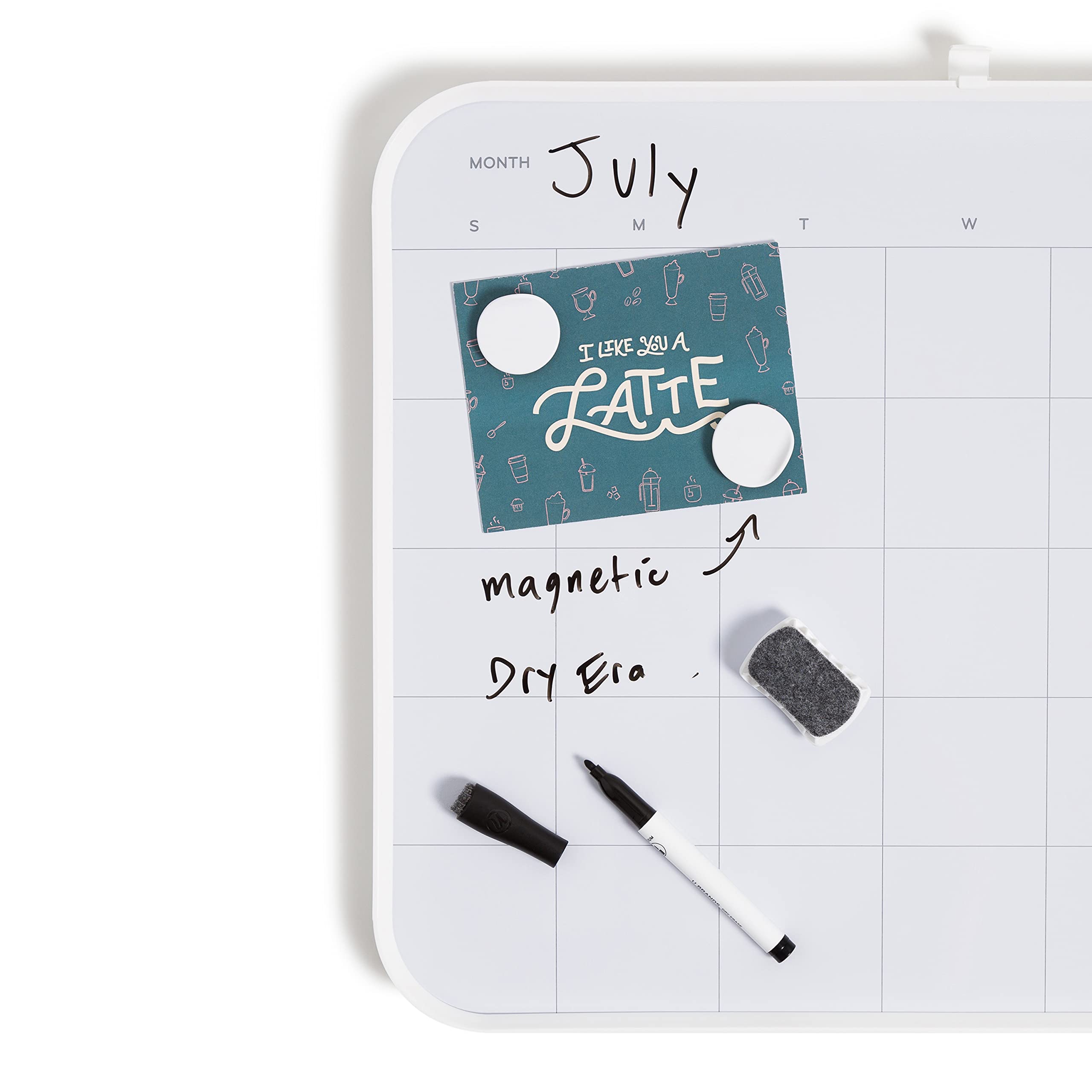 U Brands Modern Bevel Dry Erase Calendar Value Pack - 16