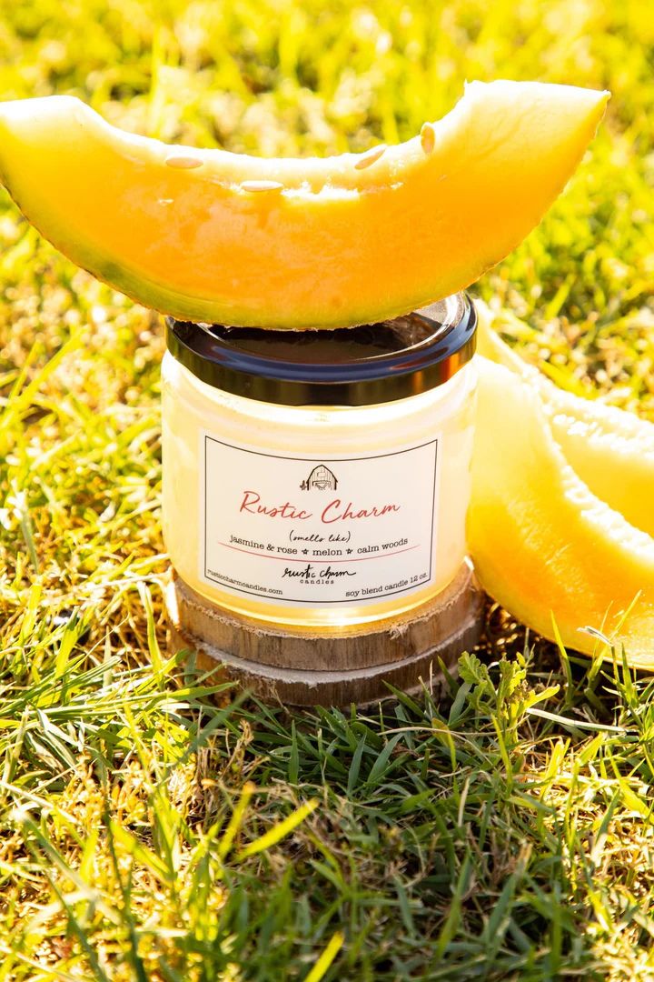 Rustic Charm Signature Scent 12 Oz Soy Candle - Handmade Aromatherapy Candles for Home, Relaxation & Gifts | Perfect for Living Room, Bedroom & Spa