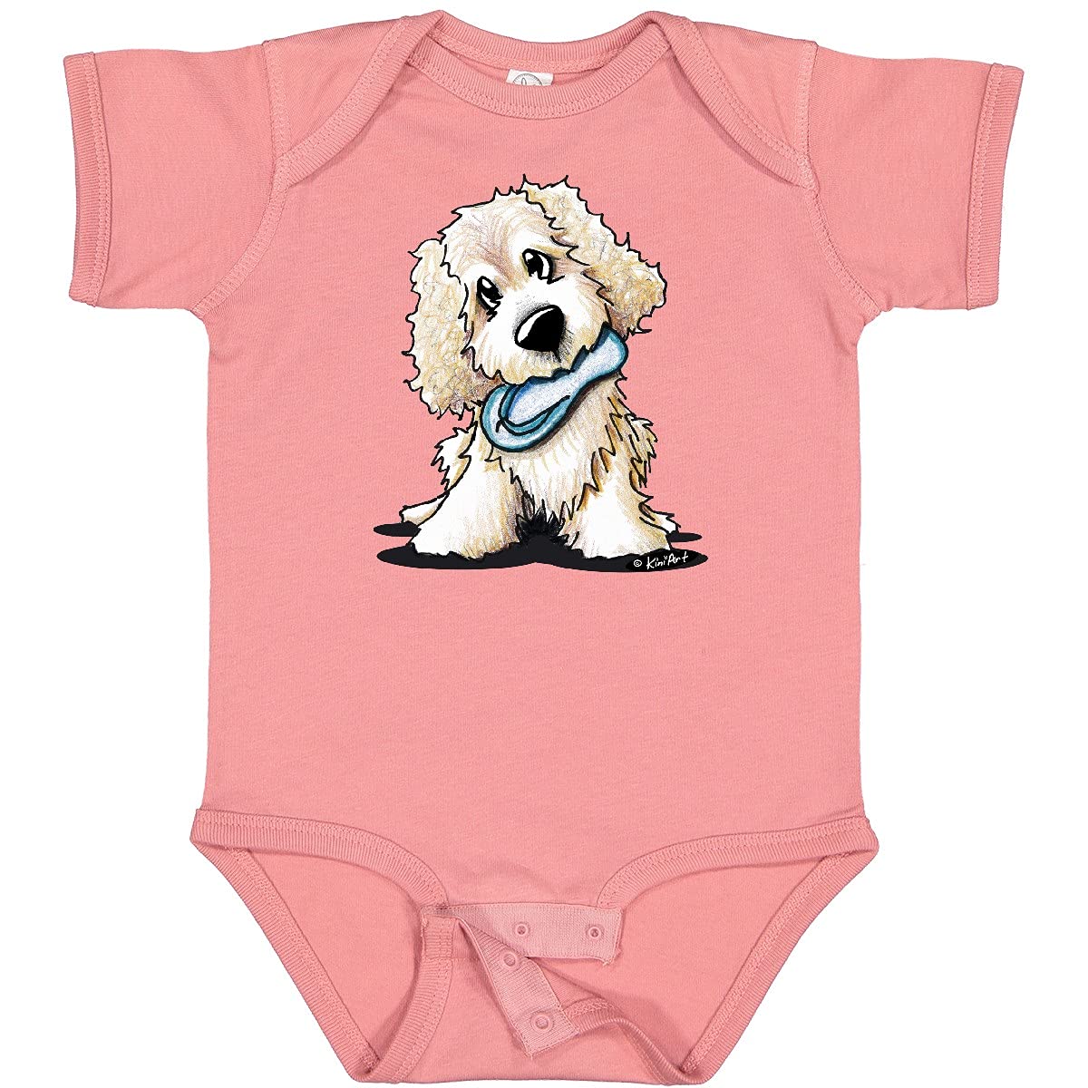 Inktastic Beach Baby Doodle Baby Bodysuit - Cute Summer Outfit for Infants & Toddlers - Perfect for Beach Trips, Pool Parties & Family Vacations