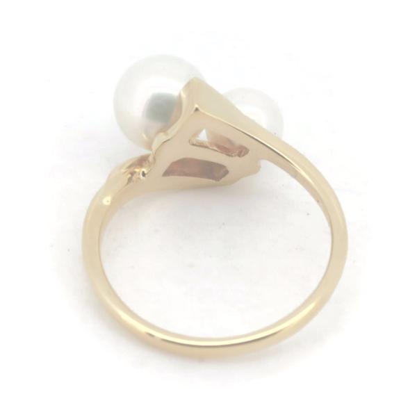 18K Gold Pearl Ring for Women - Vintage Elegant Pearl Jewelry - Perfect for Weddings, Anniversaries & Special Occasions