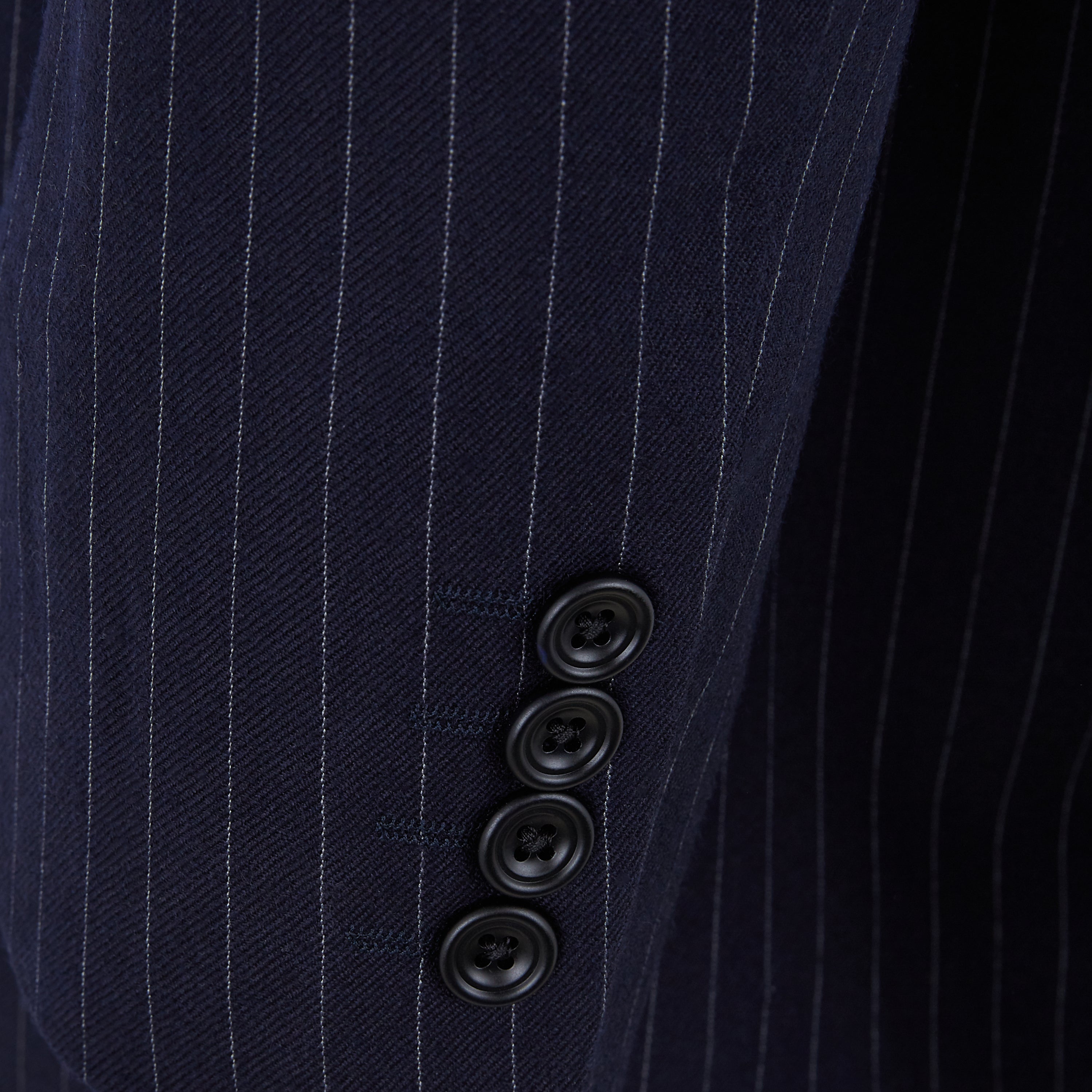 Kensington Navy Pinstripe Suit for Men - Premium Business Formal Attire | Perfect for Weddings, Office Meetings & Professional Events