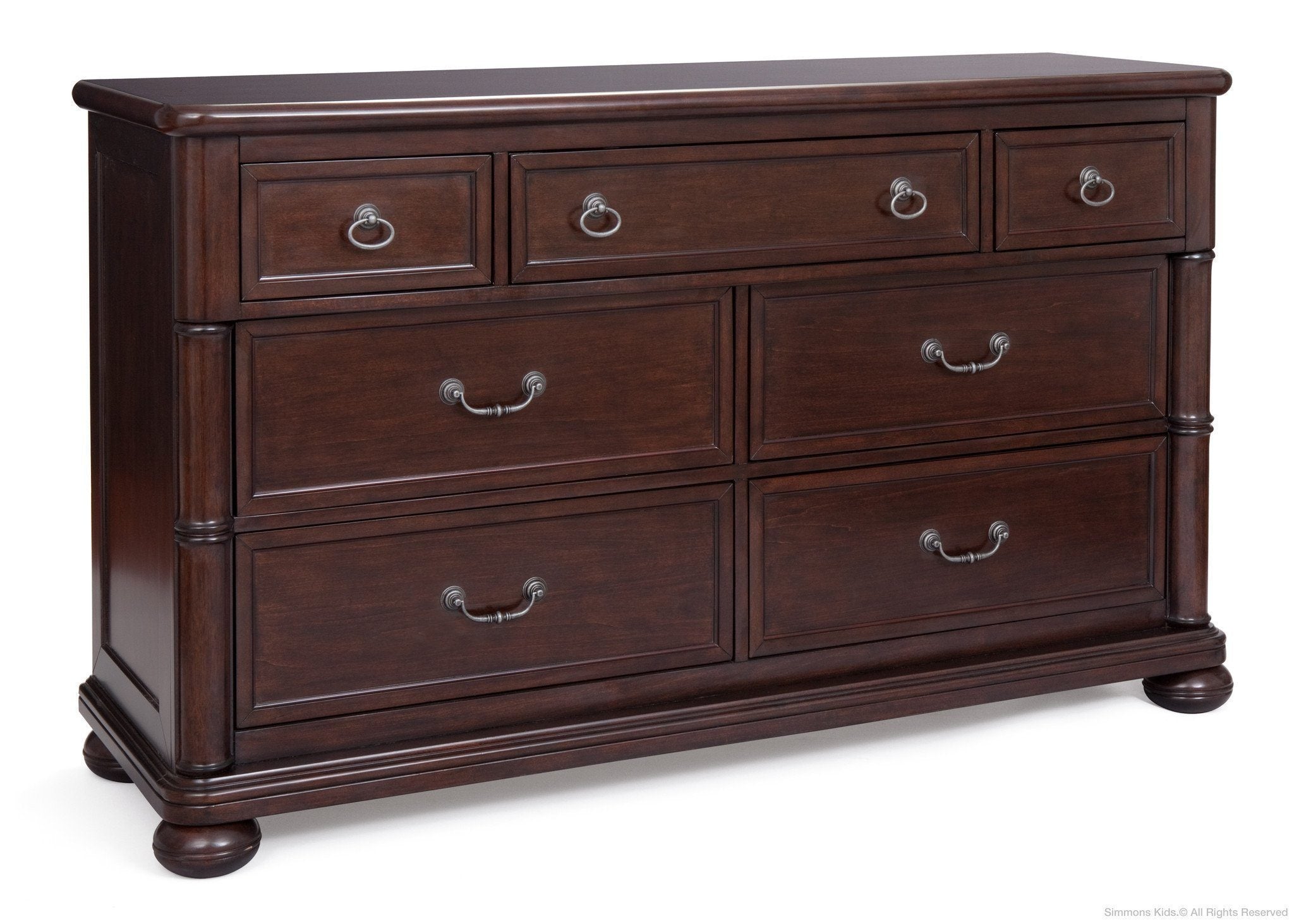 Hanover Park Double Dresser - 6-Drawer Solid Wood Bedroom Dresser for Storage & Organization | Perfect for Master Bedroom, Guest Room & Closet