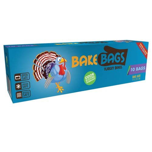 Premium Turkey Cooking Bags (Pack of 10) - Oven Safe, Leak Proof Roasting Bags for Juicy Thanksgiving Turkey, Chicken & Meat - Perfect for Holiday Dinners & Family Gatherings