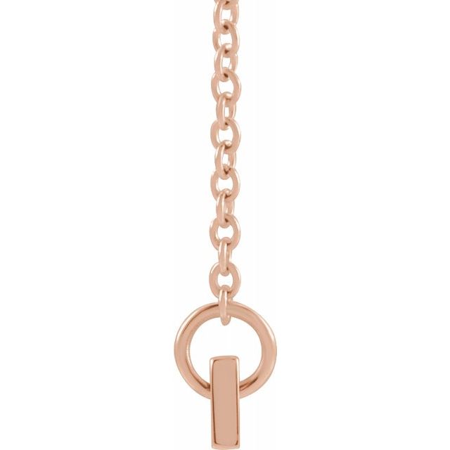 14K Rose Gold 