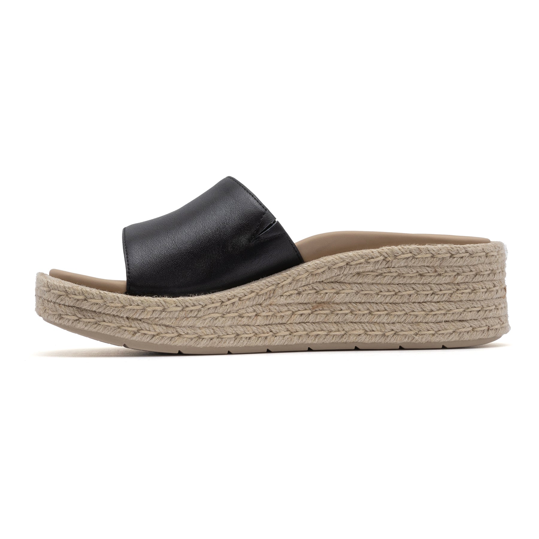 Abeo Solstice Slide Sandals for Women - Black | Comfortable Slip-On Slides for Walking, Beach, Pool & Casual Wear