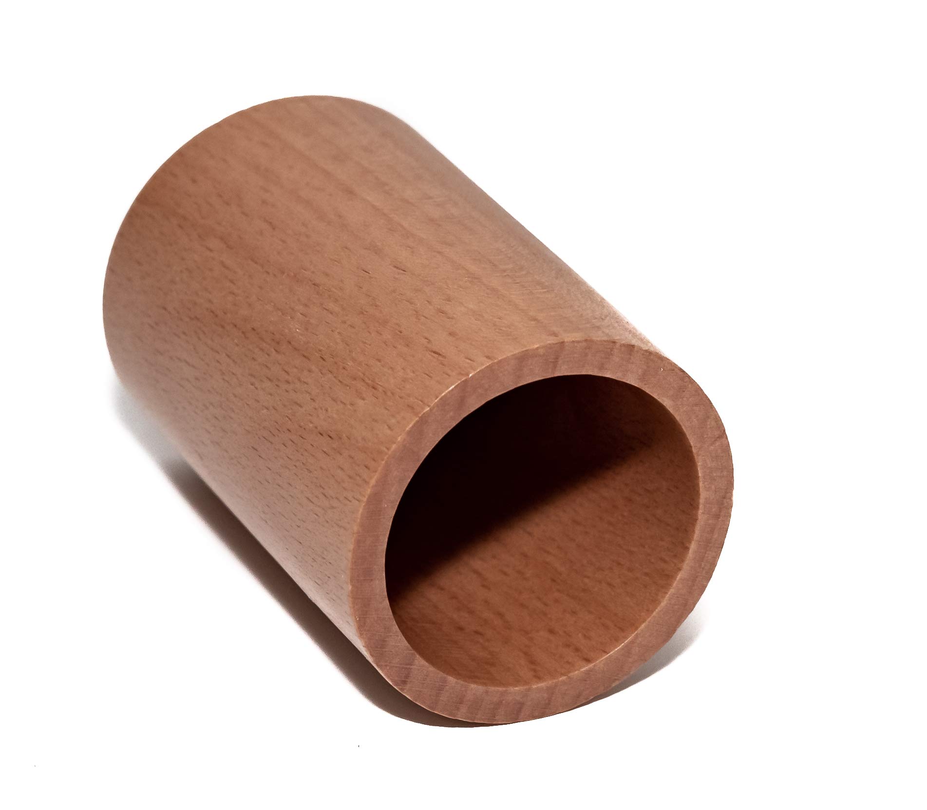 Premium Adrastos Deluxe Rounded Oak Dice Cup - Handcrafted in Greece - Perfect for Board Games, Casino Nights & RPG Gaming Accessories