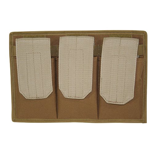 Galati Gear 3 Pocket Magazine Pouch with Velcro Back - Tactical MOLLE Compatible Ammo Holder for Range, Hunting & Outdoor Activities