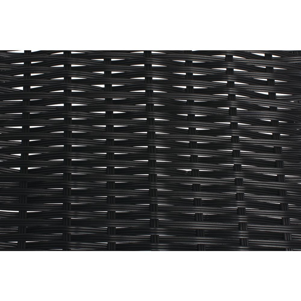 Premium Black Storage Basket with Tapered Design - 7.5