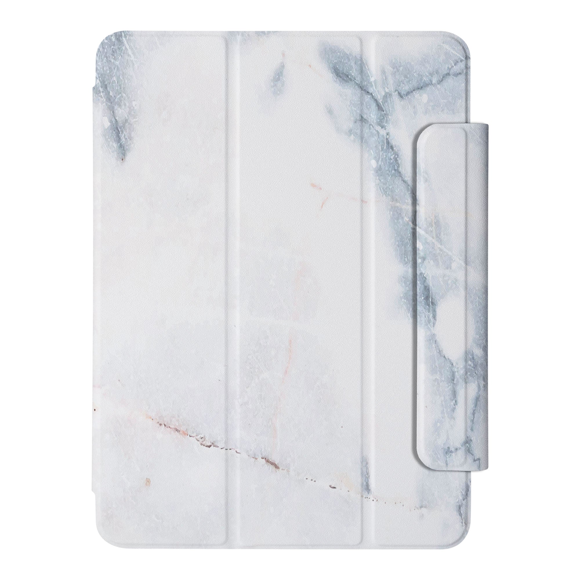 SlimFit Marble Case for iPad 2020 - Ultra Thin Lightweight Protective Cover for iPad 8th/7th Gen - Perfect for Work, School & Travel