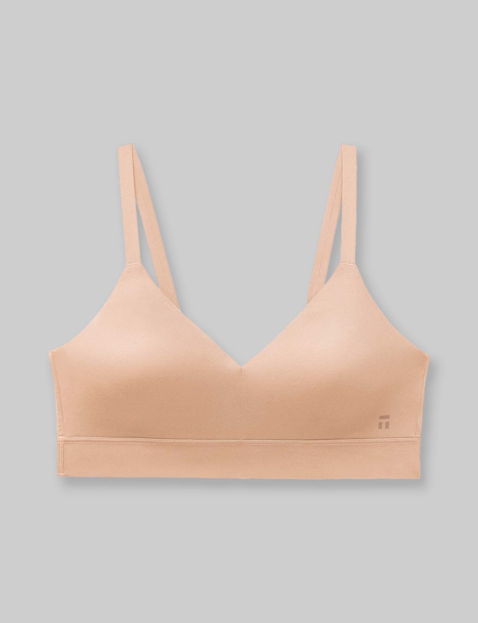 Second Skin Triangle Bralette - Ultra Soft Wireless Comfort Bra for Women | Perfect for Yoga, Lounge & Everyday Wear