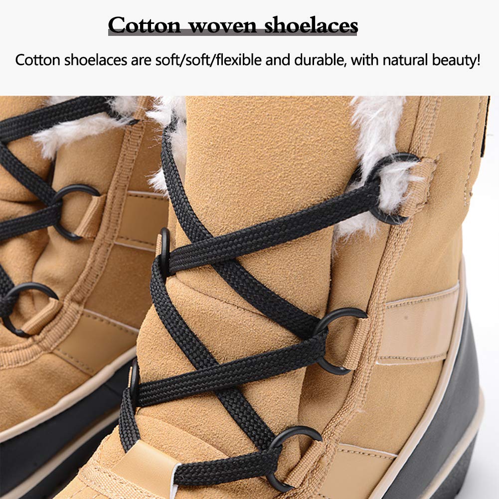 Women's Velvet Warm Short Snow Boots - Waterproof Winter Booties for Skiing, Hiking & Outdoor Activities - Cozy Cotton Lined Boots for Cold Weather