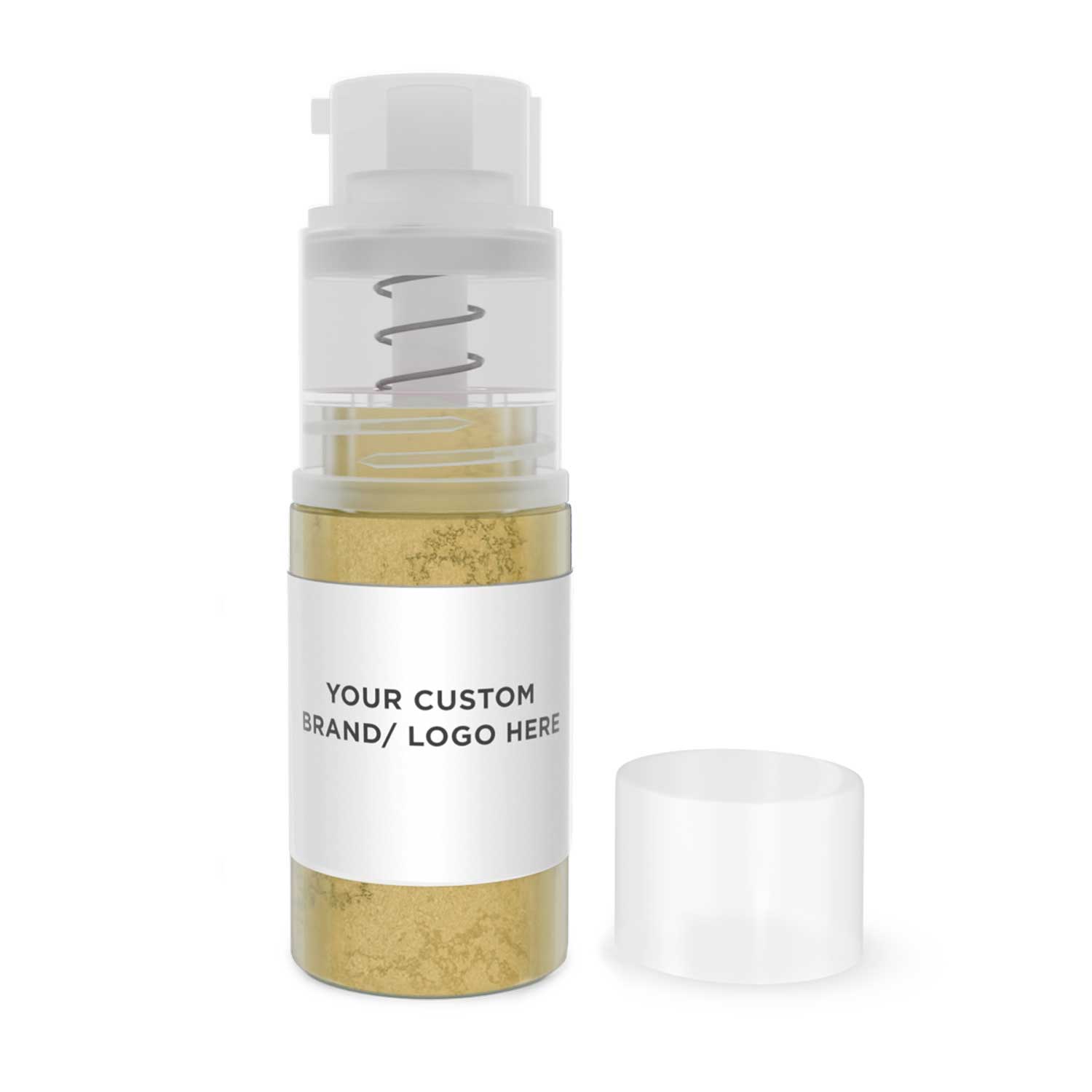 Premium Aztec Gold Luster Dust Edible Glitter - 4g with Spray Pump for Cake Decorating, Baking & DIY Crafts | Food-Grade Private Label