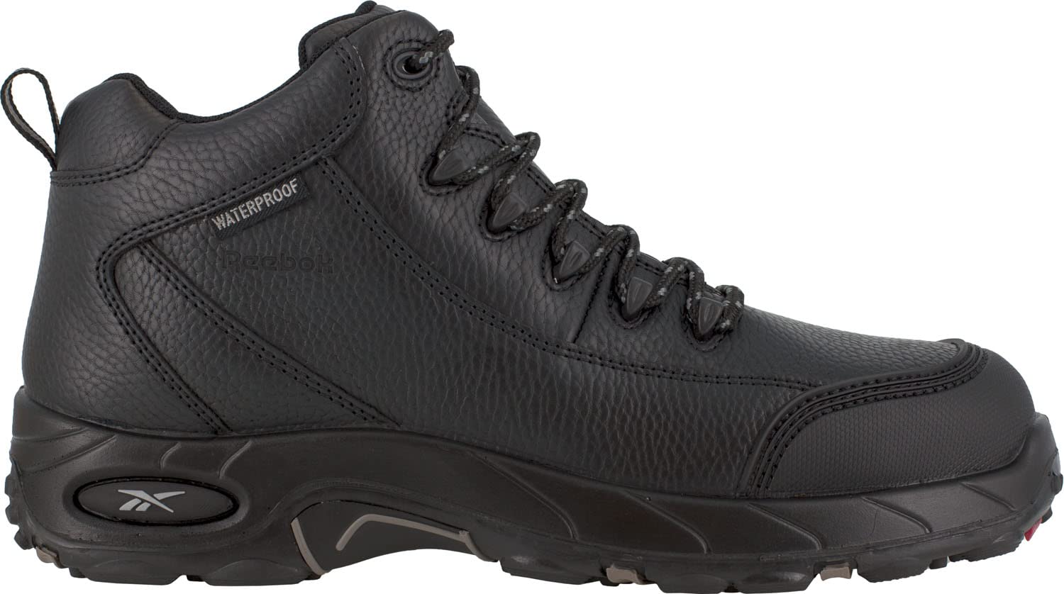 Reebok Women's Tiahawk Composite Toe Work Safety Shoes - Met Guard EH Rated for Workplace Protection | Comfortable Brown Casual Work Boots for Construction, Warehouse & Industrial Jobs