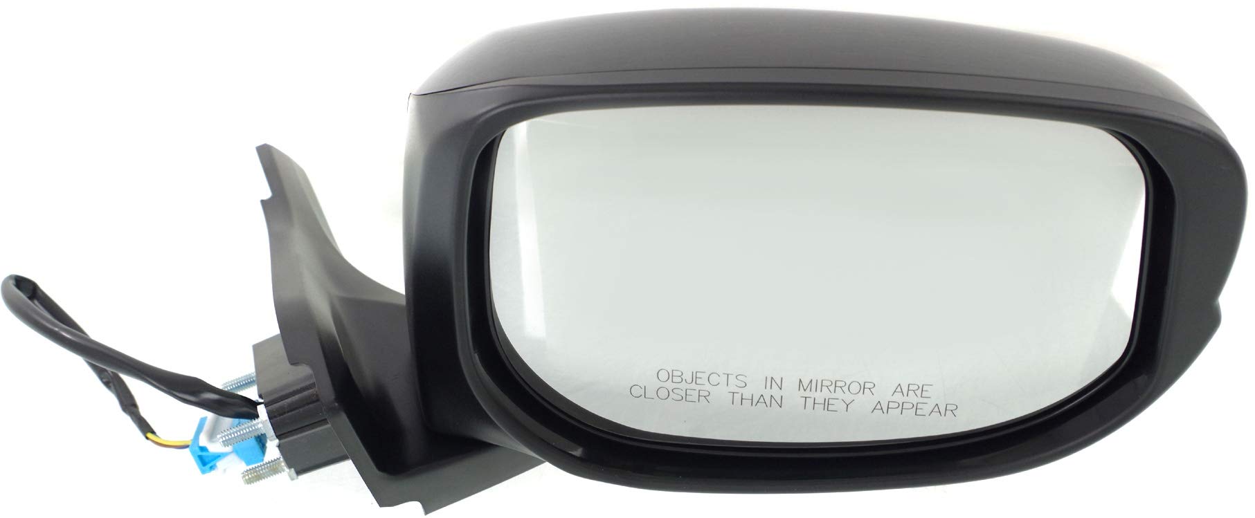 Kool Vue Power Side Mirrors for Honda Insight 2010-2014 - Driver & Passenger Non-Heated Mirrors Without Signal Light (Paintable) - Perfect for Replacement & Car Customization