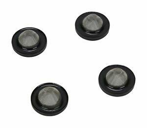 Amana 285452A Washing Machine Inlet Hose Screens - Replacement Water Filter Screens for Amana Washers (Black/Gray) - Prevent Sediment Buildup & Extend Appliance Life