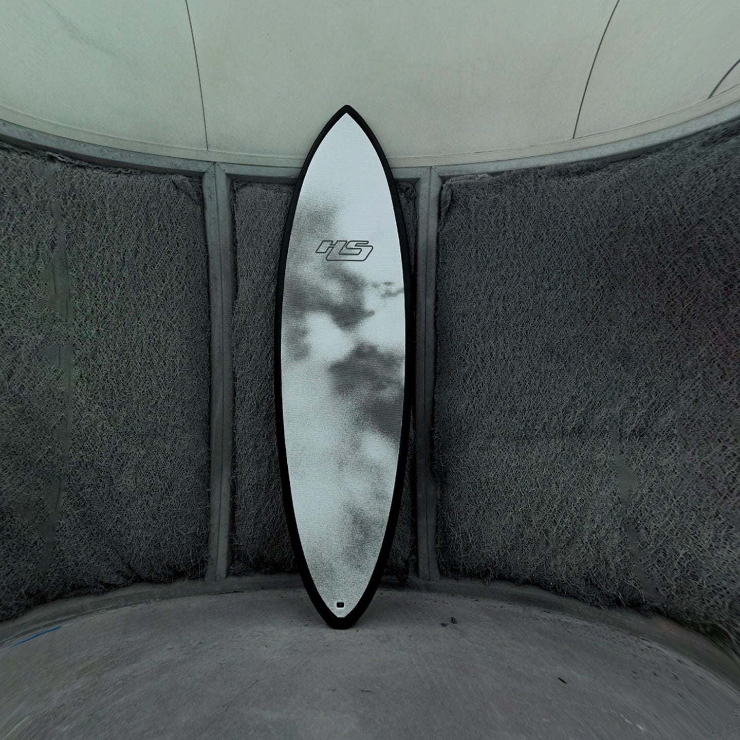 Haydenshapes Hypto Krypto 6'4 Soft Top Surfboard - Moonscape Design with 3 Fin Futures Setup | Perfect for Small to Medium Waves, Surfing Enthusiasts & Beach Lovers