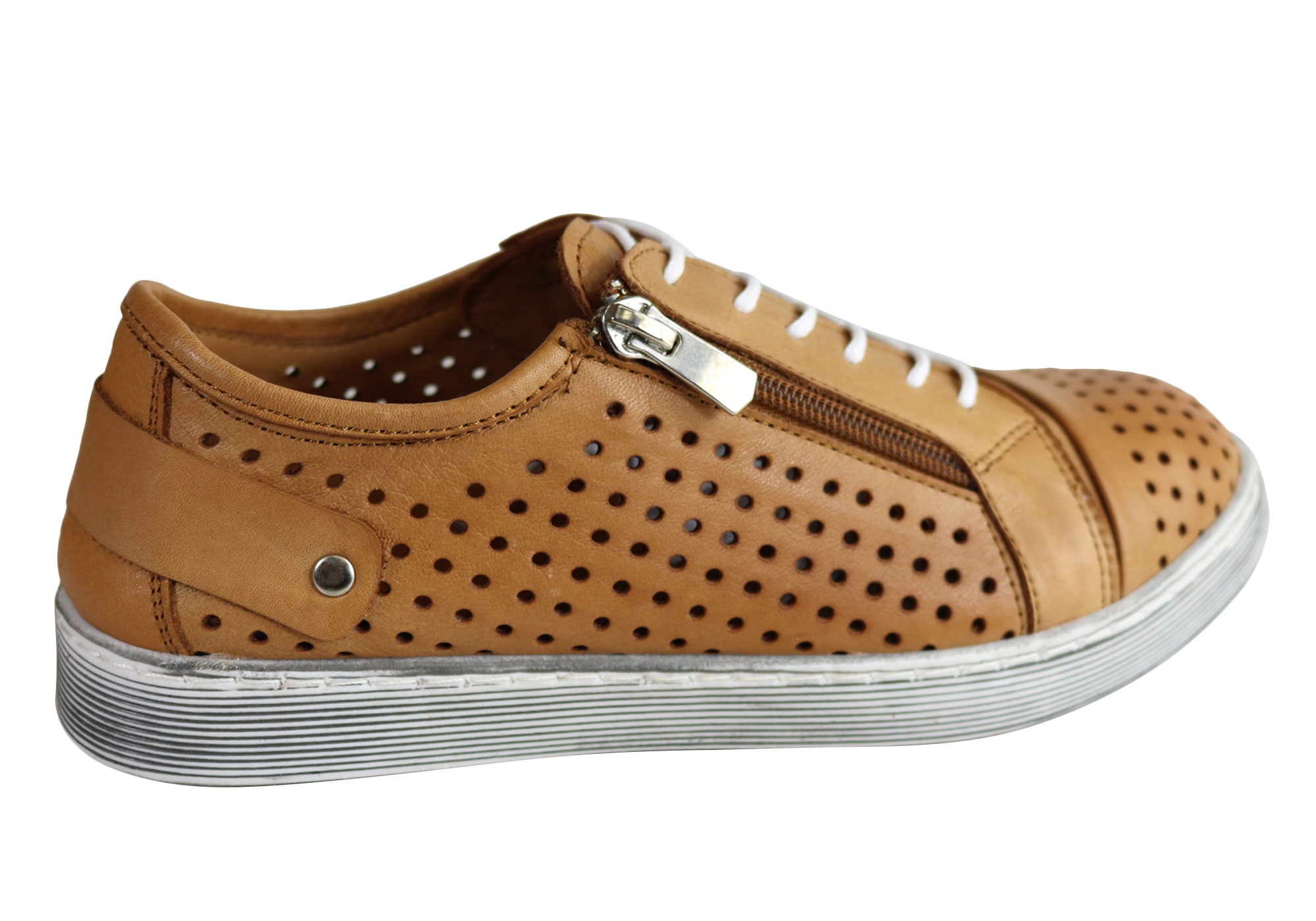 Comfortable Women's Leather Casual Shoes EG17 - European Style for Walking, Work & Everyday Wear