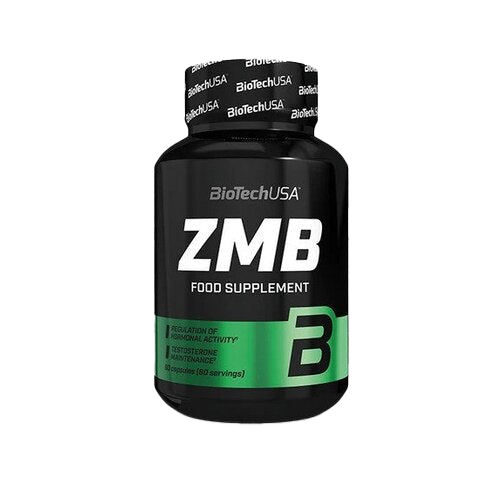 BioTechUSA ZMB 60 Capsules - Premium Zinc Magnesium & Vitamin B6 Supplement for Muscle Recovery, Energy Boost & Better Sleep - Ideal for Athletes, Gym Enthusiasts & Active Lifestyles
