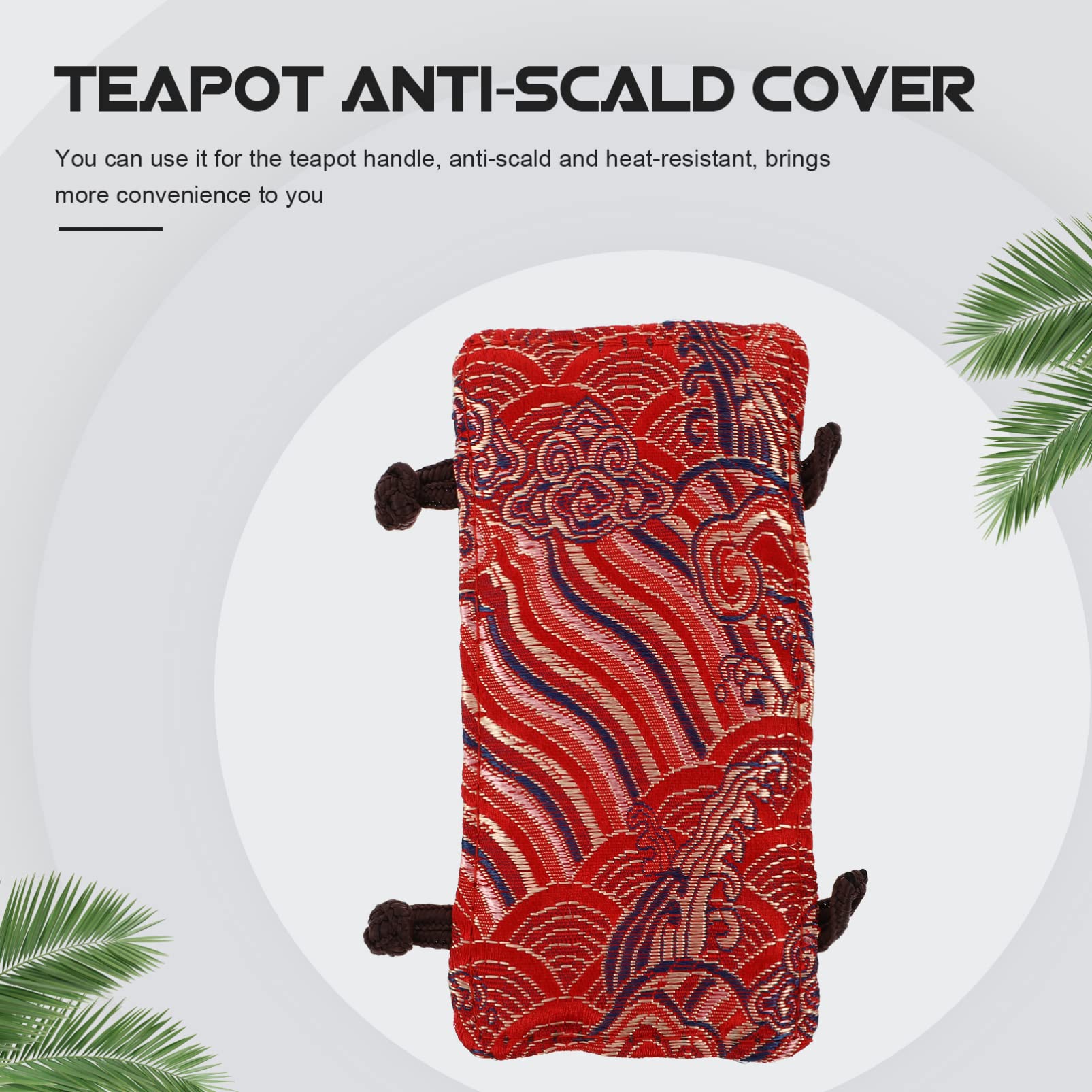 FAVOMOTO Anti-Scald Teapot Handle Cover - Heat Resistant Kitchen Gloves for Cooking & Tea Making