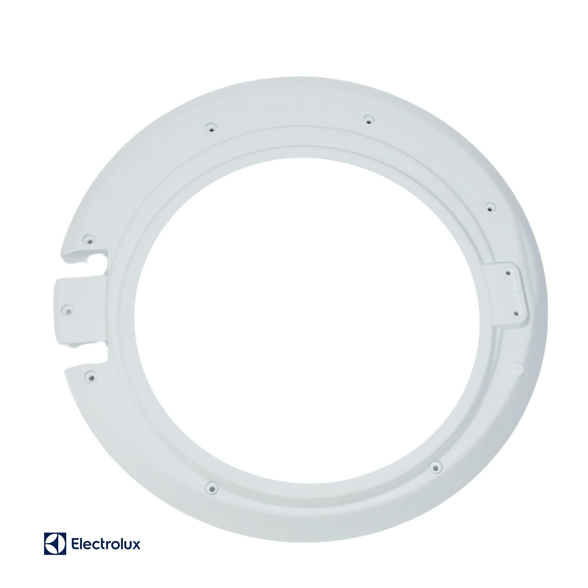 Electrolux 134550700 White Washer Inner Door Frame Replacement Part for Washing Machines - Perfect for Laundry Room Repairs & Appliance Maintenance
