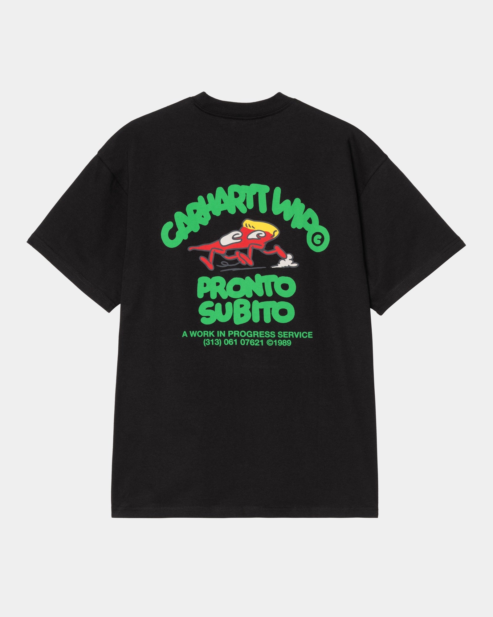 Pronto Men's Black T-Shirt | Comfortable Cotton Tee for Casual Wear, Gym & Everyday Outfits