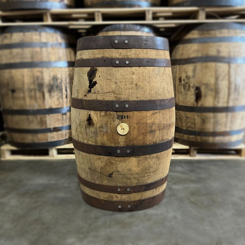 30 Gallon Bissell Maple Syrup Barrel (Ex Bourbon) - Fresh Dumped Whiskey Barrel for Aging Spirits, Home Brewing & DIY Projects - Perfect for Bourbon, Whiskey, Beer & Wine Makers