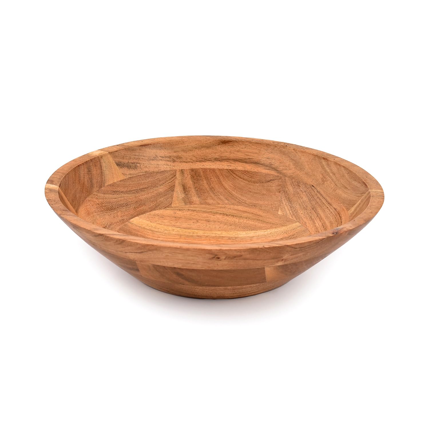 Samhita Acacia Wood Serving Bowl - 10