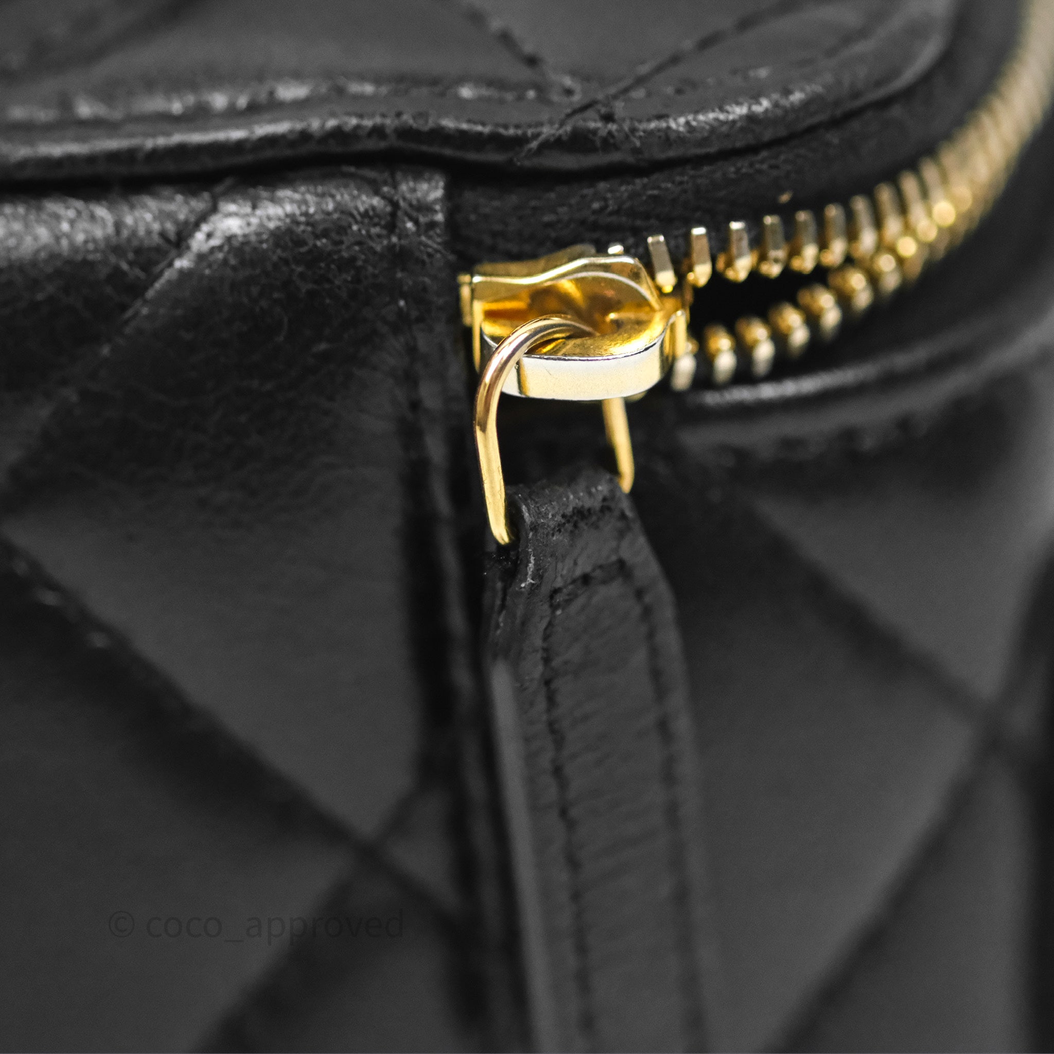 Chanel Black Shiny Lambskin Cargo Pocket Top Handle Vanity Bag with Gold Chain 22K Hardware - Luxury Crossbody Purse for Women, Perfect for Evening Parties & Date Nights