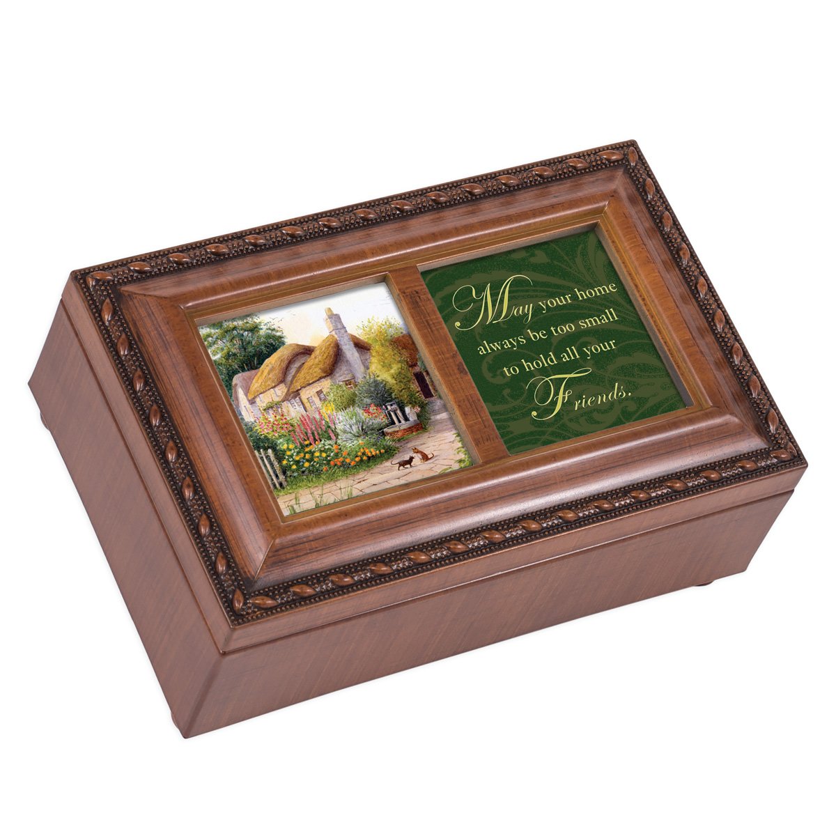 Charming Petite Irish Home Music Box - Traditional Celtic Melodies for Home Décor & Gift Giving | Perfect for Weddings, Anniversaries & Special Occasions