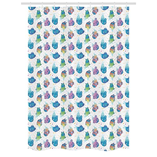 Deep Sky Blue Multicolor