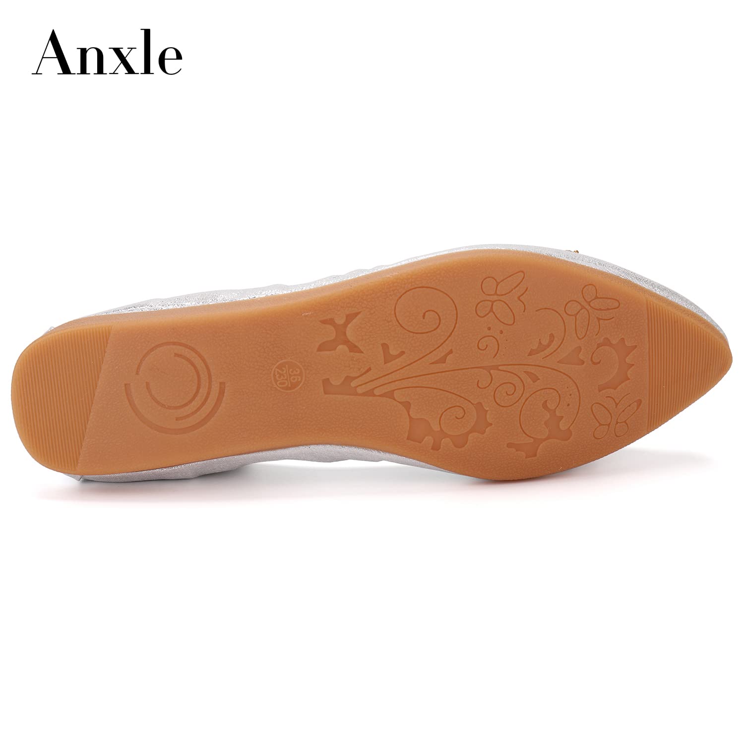 Women's Rhinestone Ballet Flats - Foldable Pointed Toe Slip On Loafers for Work, Wedding & Dress Shoes | Comfortable Walking Shoes for Office, Party & Travel