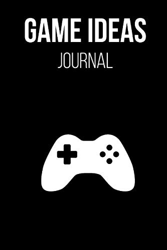 Game Ideas Journal: 6x9 Inch 120-Page Notebook for Indie Game Developers & Designers - Perfect for Brainstorming, Concept Art & Game Development Planning