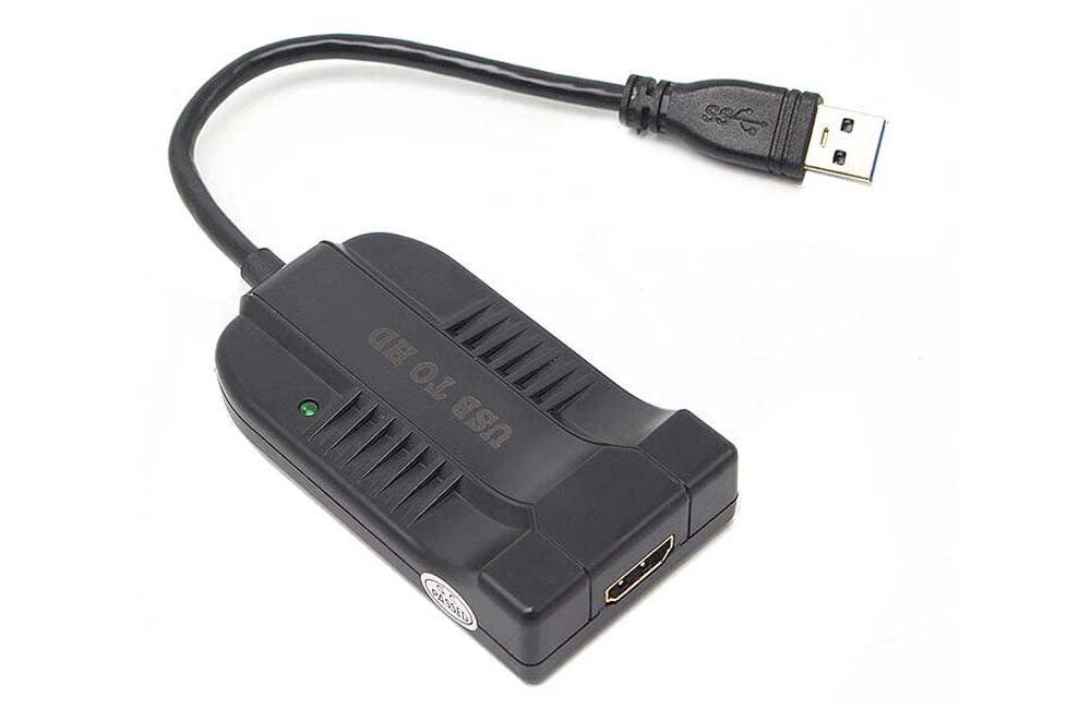 USB 3.0 to HDMI Adapter Converter - 4K Ultra HD External Video Graphics Card for Dual Monitor Setup | Supports HDMI Audio Output | Perfect for Home Office, Gaming & Multi-Tasking Workspaces